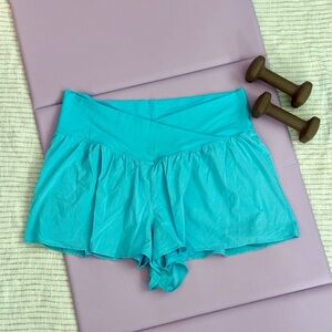 OFFLINE Teal Athletic Shorts